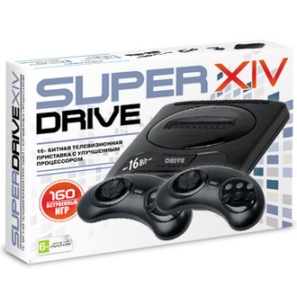 Sega Super Drive 14 (160 разных игр) Black